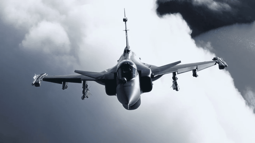 Швецький винищувач Gripen Швецький винищувач Gripen