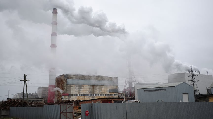 The Segezha Pulp and Paper Mill