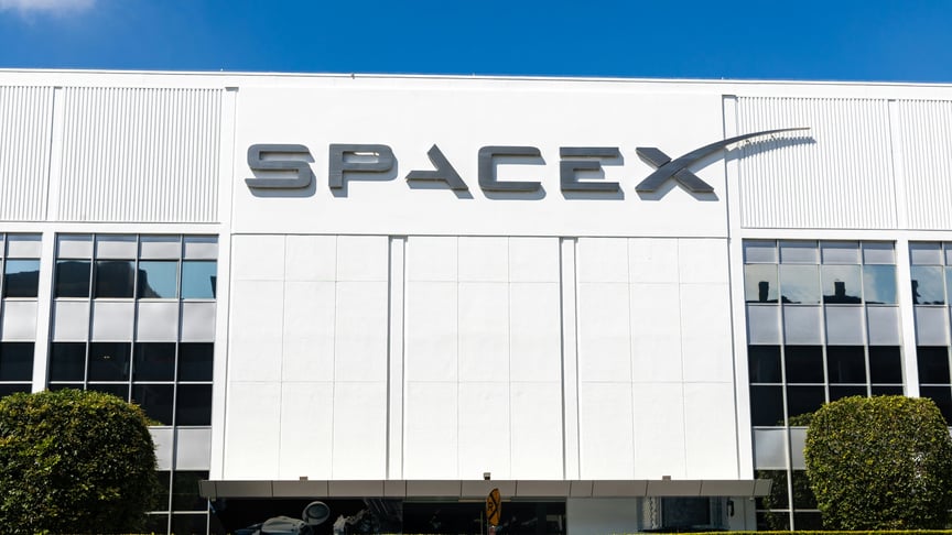 Логотип компанії SpaceX