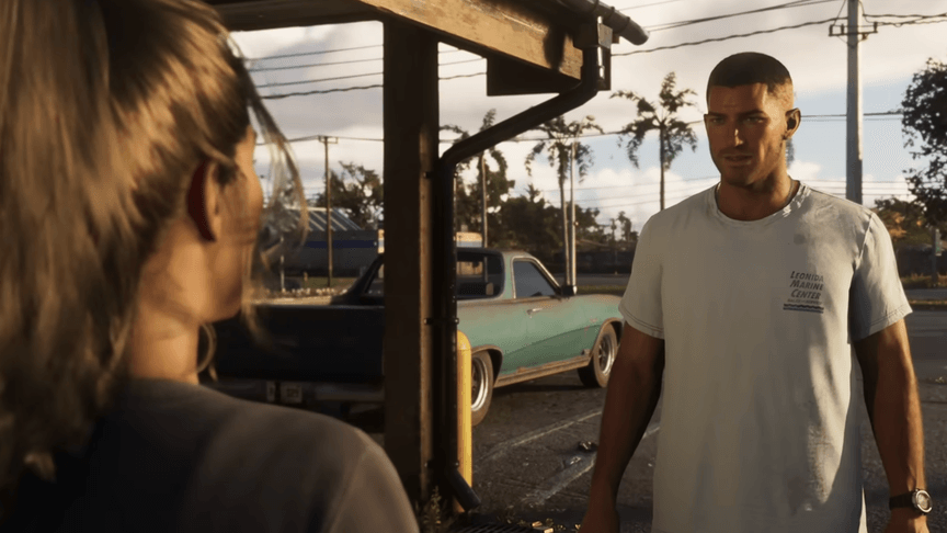 Кадр із трейлера GTA VI