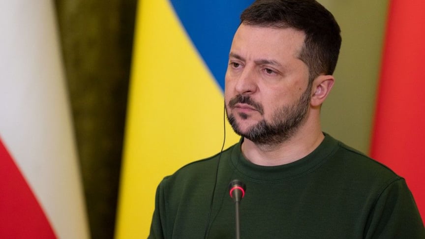 Президент Владимир Зеленский, 22 января 2024 года