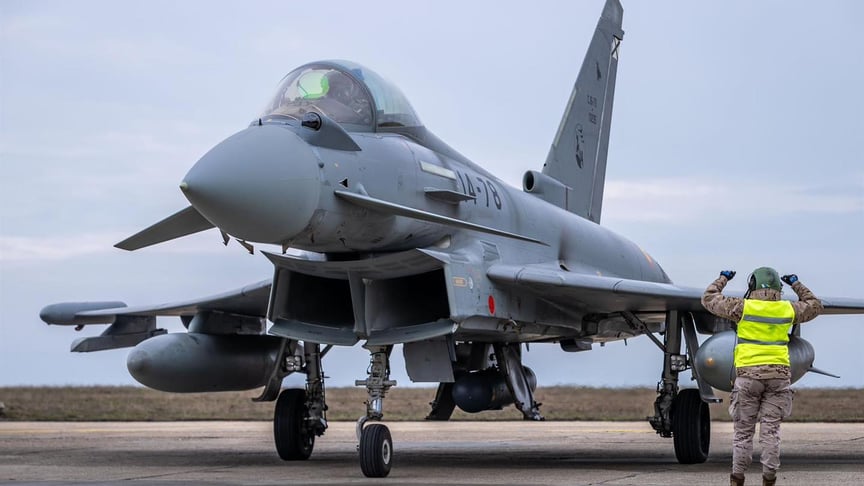 Винищувач Eurofighter Typhoon