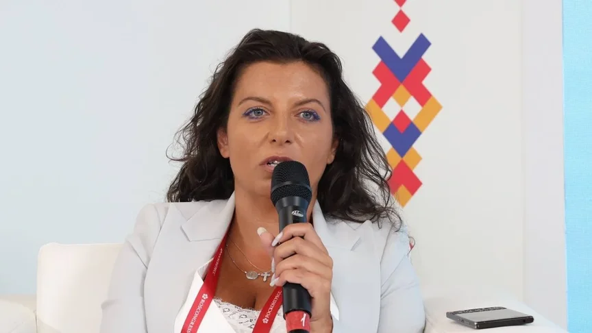 Головна редакторка пропагандистського інформаційного агентства russia Today Маргарита Симоньян