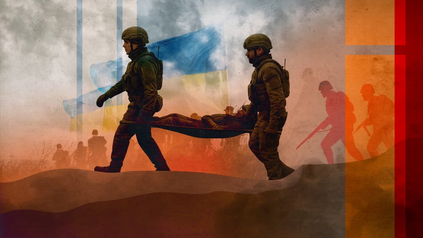 Евакуаційні групи має кожна бригада. Їхнє завдання- забирати поранених і загиблих з поля бою