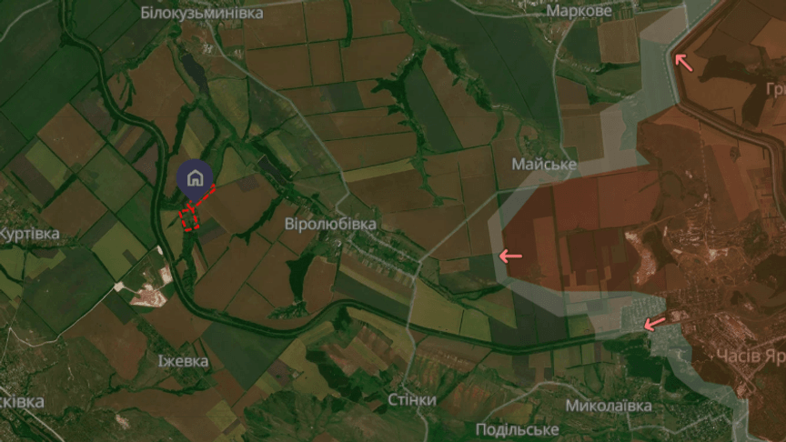 Ситуація біля сіл Віролюбівка та Клинове Донецької області, станом на 30 листопада 2025 року