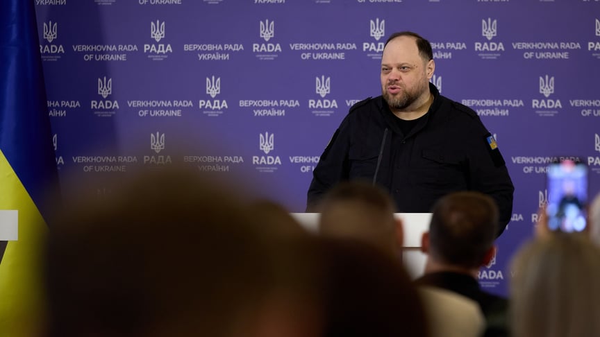 Спікер Верховної Ради Руслан Стефанчук