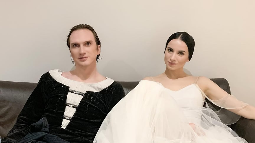 Артисти балету Наталія Мацак та Сергій Кривоконь