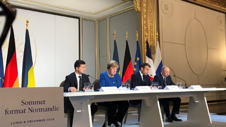 Normandy Format Summit in Paris Reaches Agreement on Three Core Issues