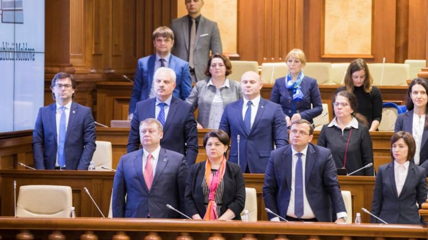 Правительство Молдовы во главе с Майей Санду