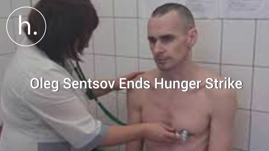 Ukrainian Political Prisoner Oleg Sentsov Ends Hunger Strike