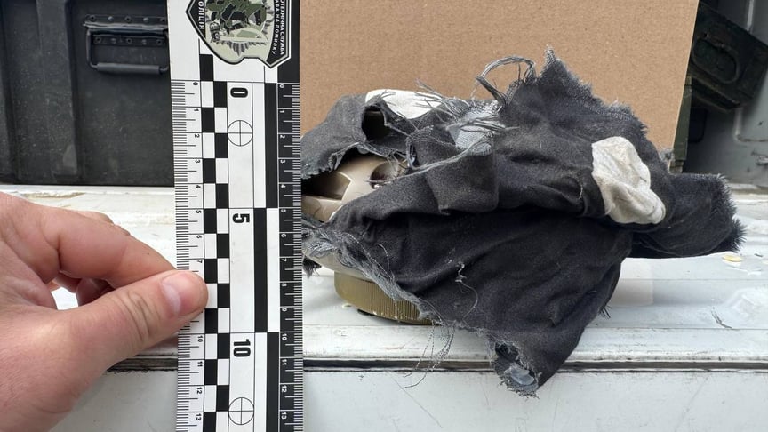 Найденная в Херсоне мина