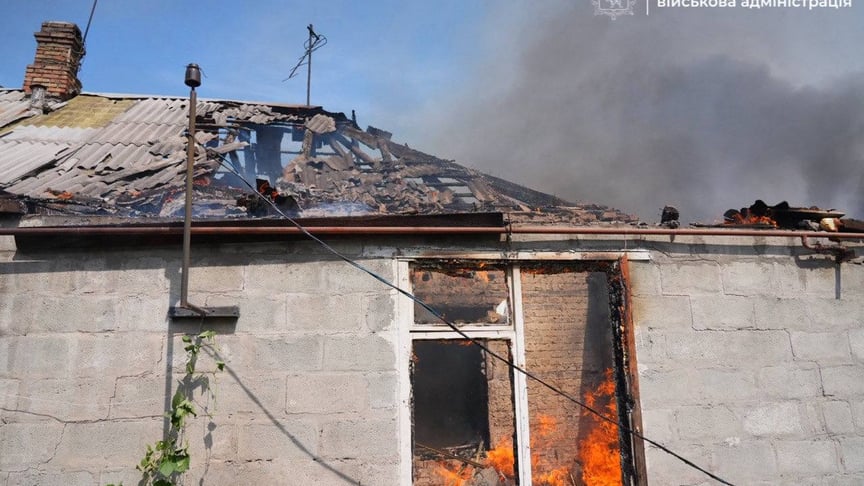 Illustrative photo. Consequences of the Russian attack on Zaporizhzhia Illustrative photo. Consequences of the Russian attack on Zaporizhzhia