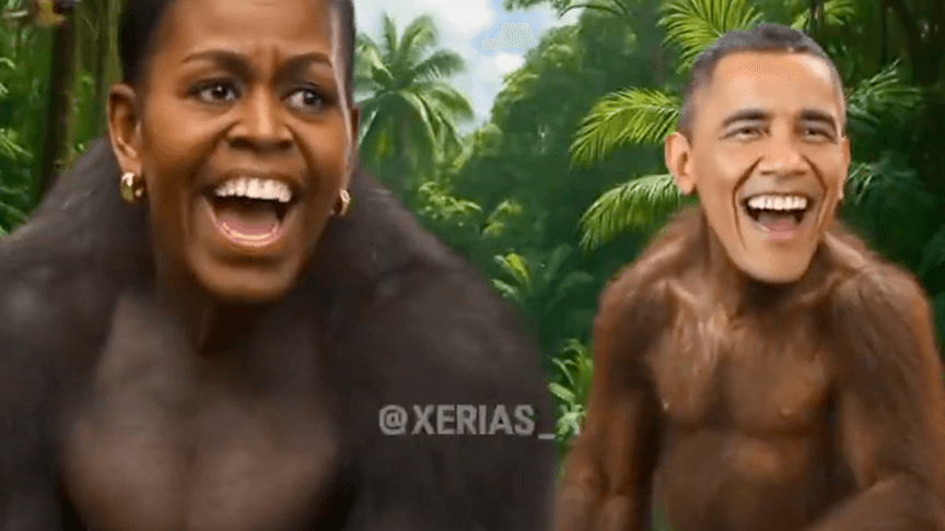 Кадр із відео, яке поширив Трамп