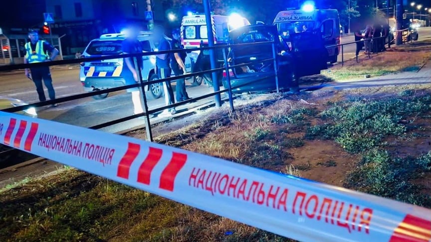 Місце стрілянини в Миколаєві, внаслідок якої загинули два іноземці