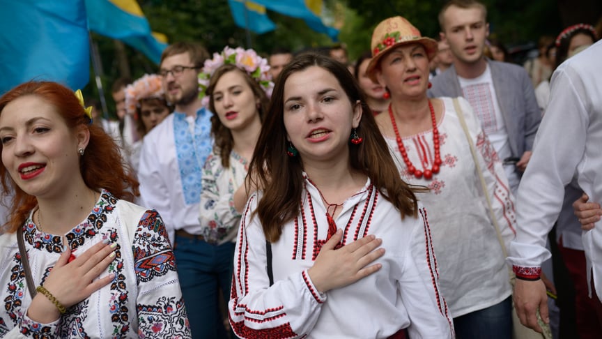 Марш вишиванок у Києві, травень 2016 року