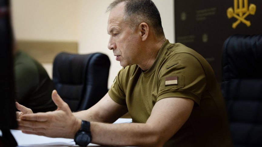 Головнокомандувач ЗСУ Олександр Сирський