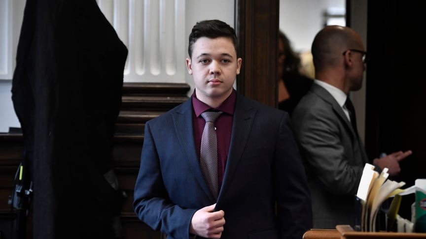 Кайл Ріттенхаус під час судового засідання у місті Кеноша, США, 19 листопада 2021 року