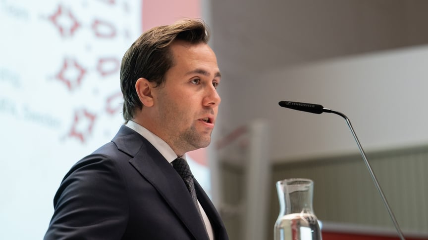 Шведський міністр зовнішньої торгівлі та розвитку Бенджамін Дуса