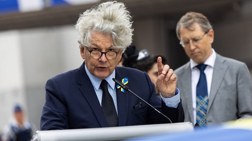 Колишній Європейський комісар Тьєррі Бретон