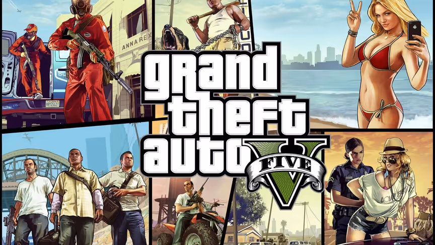 Обкладинка гри GTA 5