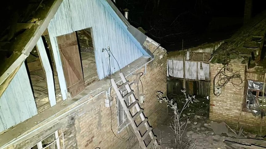 Последствия российских обстрелов Днепропетровской области