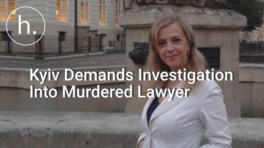 Kyiv Protesters Demand Investigation Into Ukrainian Lawyer’s Murder