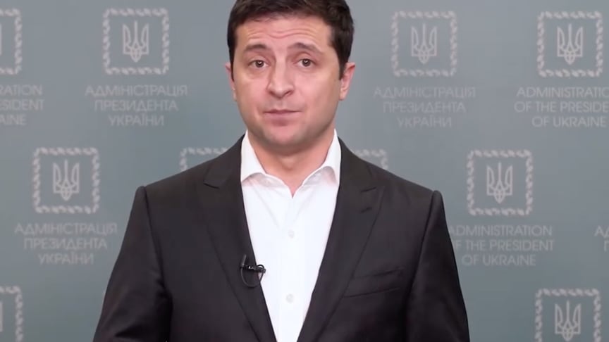 Ukrainian President Volodymyr Zelenskyy addresses the controversy around the land reform in a Facebook video published on November 11.