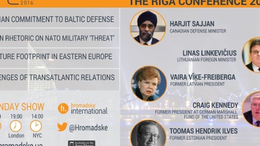The Sunday Show 30/10/2016 - #HromadskeRiga