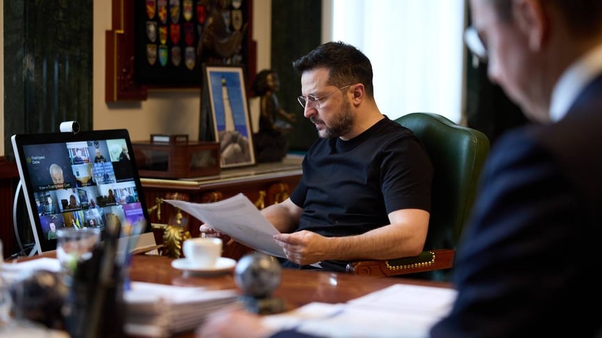 Президент Володимир Зеленський Президент Володимир Зеленський