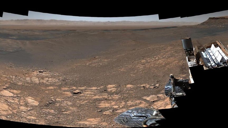NASA показало самую подробную панораму Марса