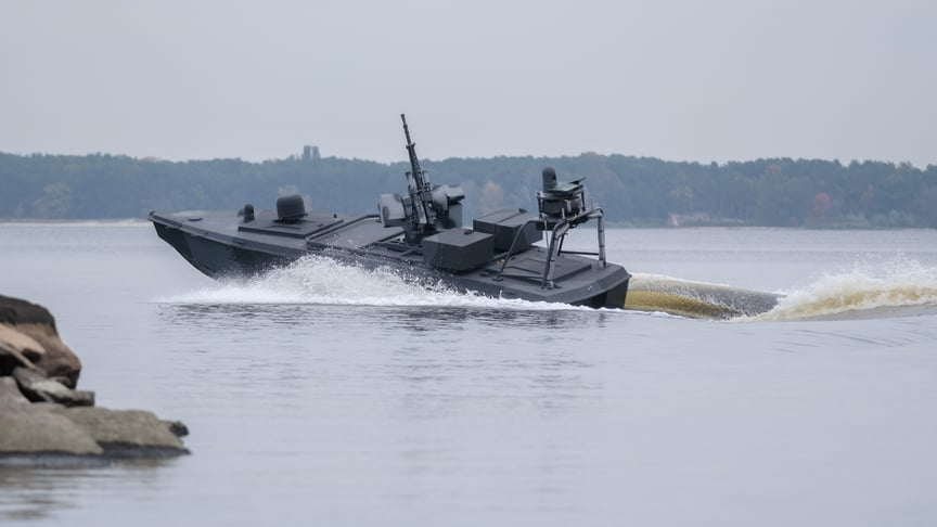 Ілюстративне фото. Український морський дрон Sea Baby