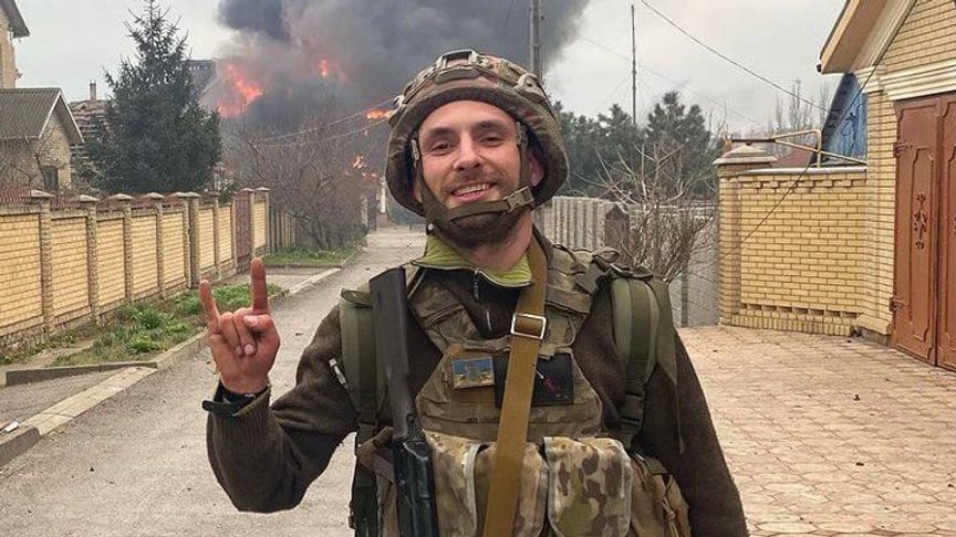 Oleksandr Hrianyk during the war