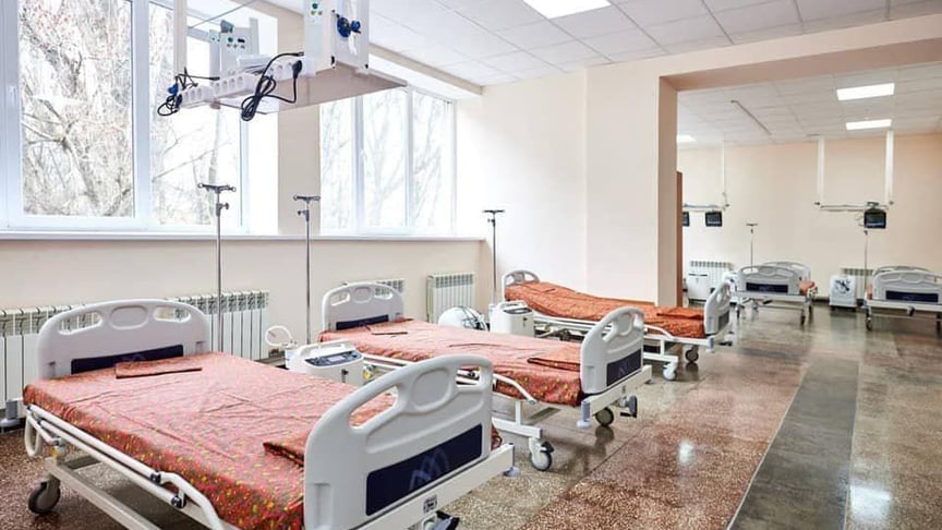 У Дніпрі запрацювала відремонтована лікарня «Укрзалізниці». Вона прийматиме хворих на COVID-19