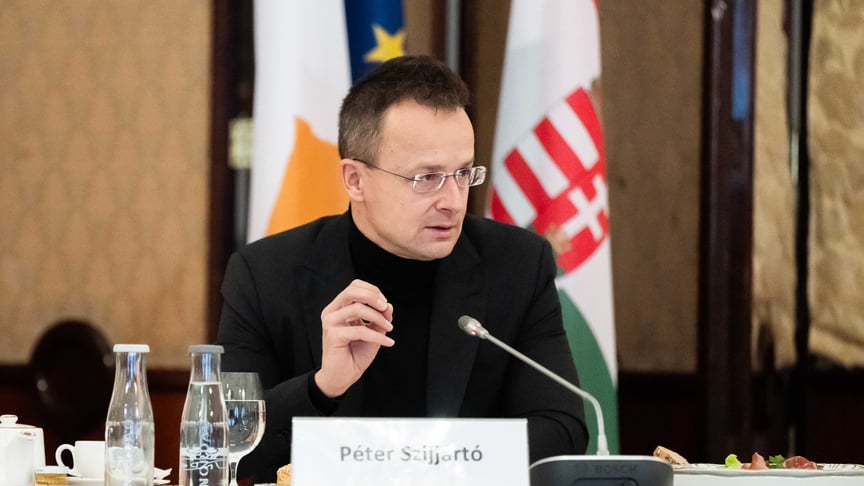Міністр закордонних справ Угорщини Петер Сіярто