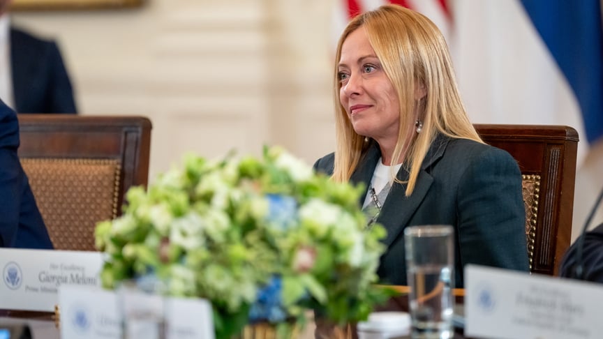 Прем’єр-міністерка Італії Джорджа Мелоні Прем’єр-міністерка Італії Джорджа Мелоні