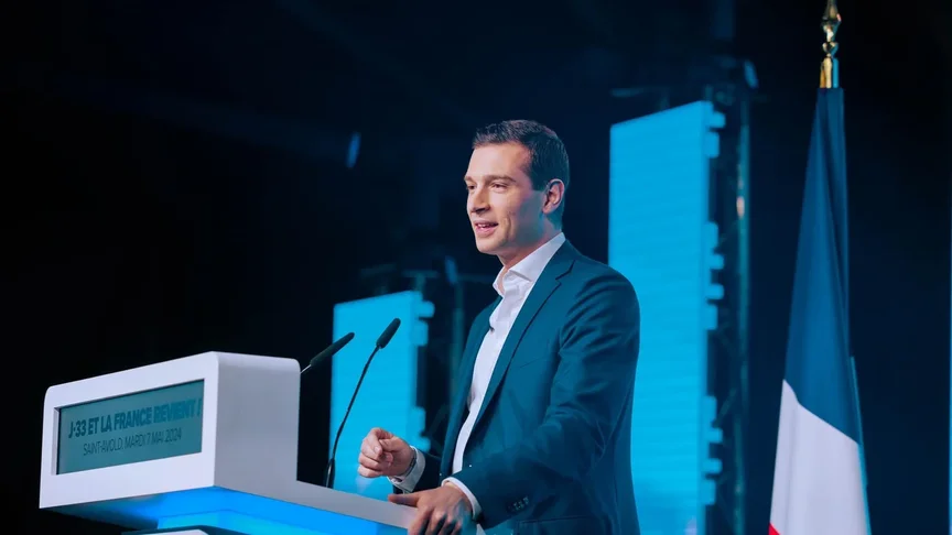 Голова французької партії «Національне об’єднання» Жордан Барделла