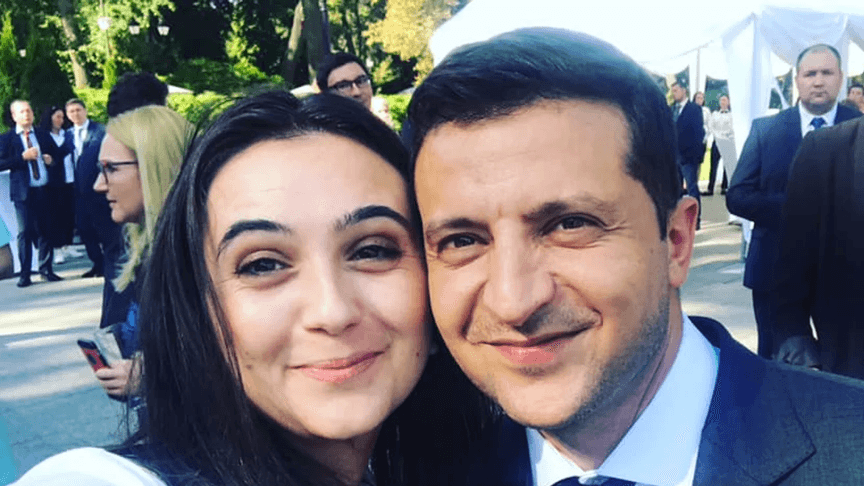 Юлія Мендель і Володимир Зеленський
