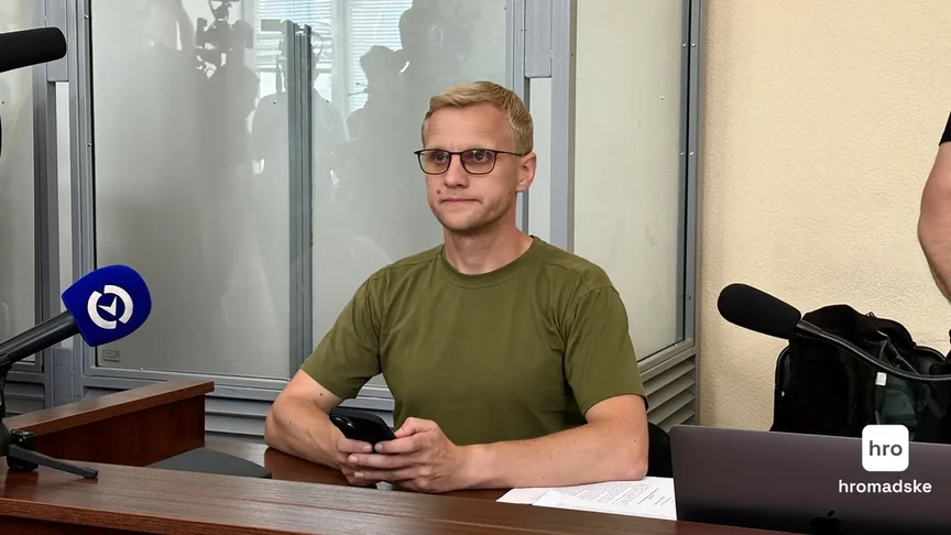 Віталій Шабунін у залі суду 15 липня