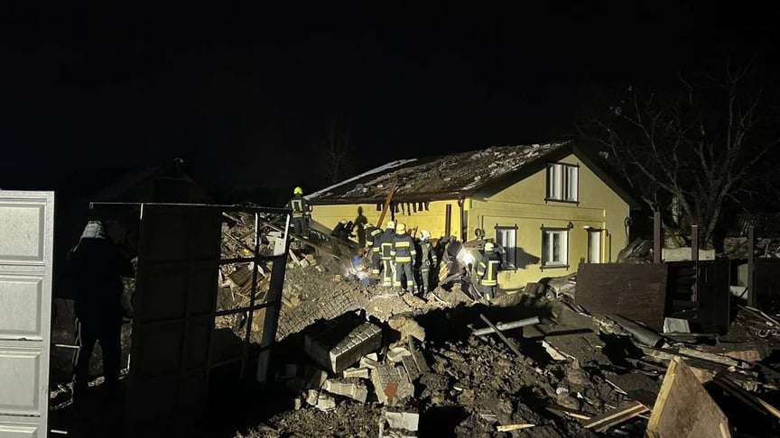 Наслідки обстрілу Харківського району