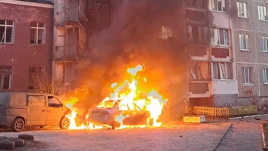 У Чернігові безпілотник влучив у багатоповерхівку, 24 грудня 2025 року