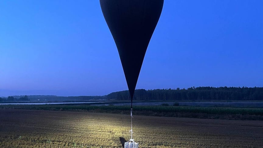 Ілюстративне фото. Повітряна куля, яка залітала з Білорусі до Литви