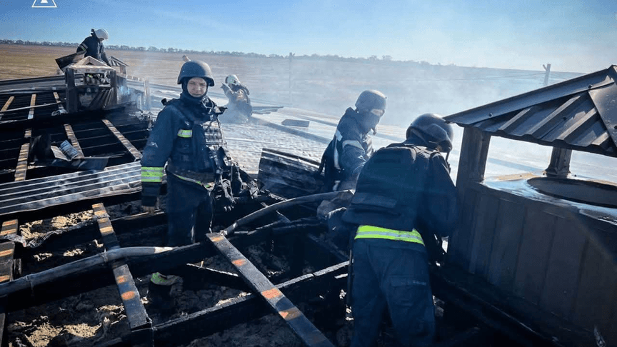 Наслідки атаки на птахоферму на Одещині, 15 вересня