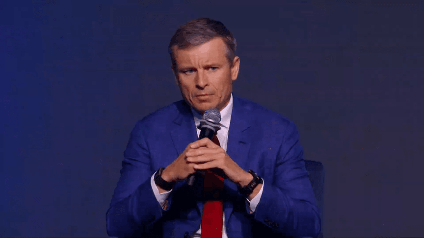 Міністр фінансів Сергій Марченко на презентації плану дій нового уряду