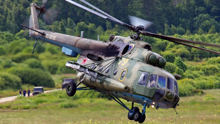 Ілюстративне фото. Гелікоптер Мі-8