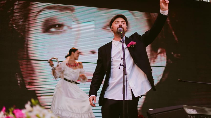 Український співак Михайло Клименко (ADAM) Український співак Михайло Клименко (ADAM)