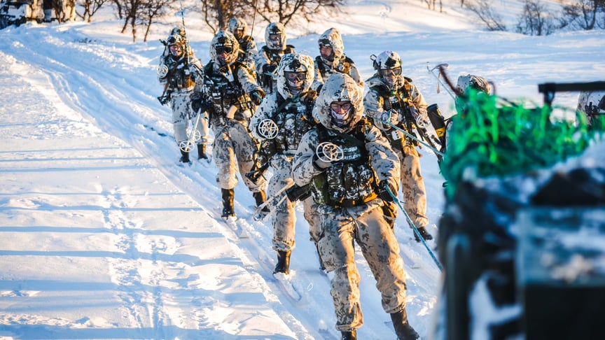 Фінські військові Ілюстративне фото. Фінські військові