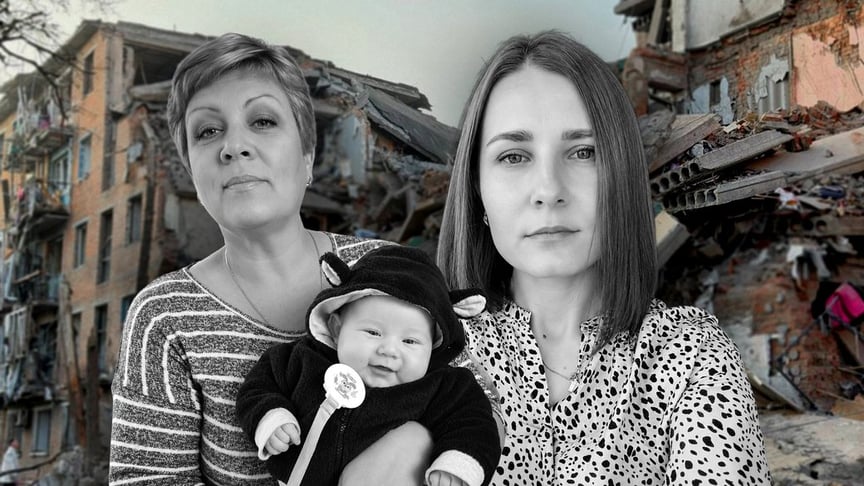Родина, яка загинула внаслідок ракетного удару по багатоповерхівці у Прилуках 7 жовтня 2026 року