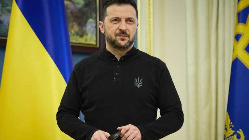 Президент України Володимир Зеленський Ілюстративне фото. Президент України Володимир Зеленський