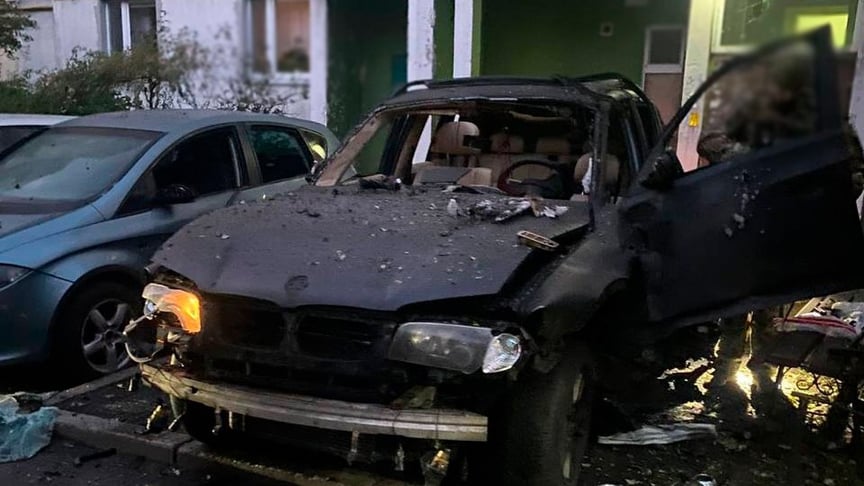 У Голосіївському районі Києва вибухнуло авто, 20 жовтня 2025 року