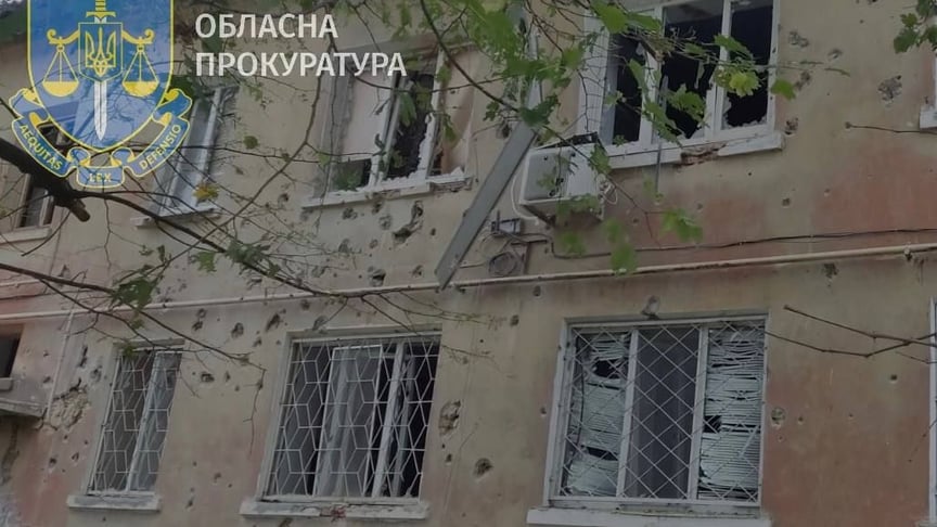 россия снова обстреляла Херсон с левого берега: ранены 3 человека